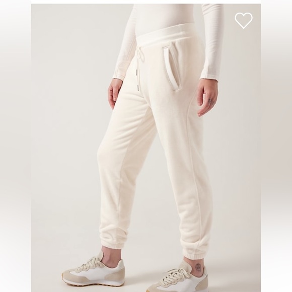 Athleta Cozy Karma Recover Jogger // magnolia white #511385 - Picture 2 of 10